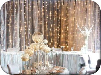 Fairy Light Backdrop