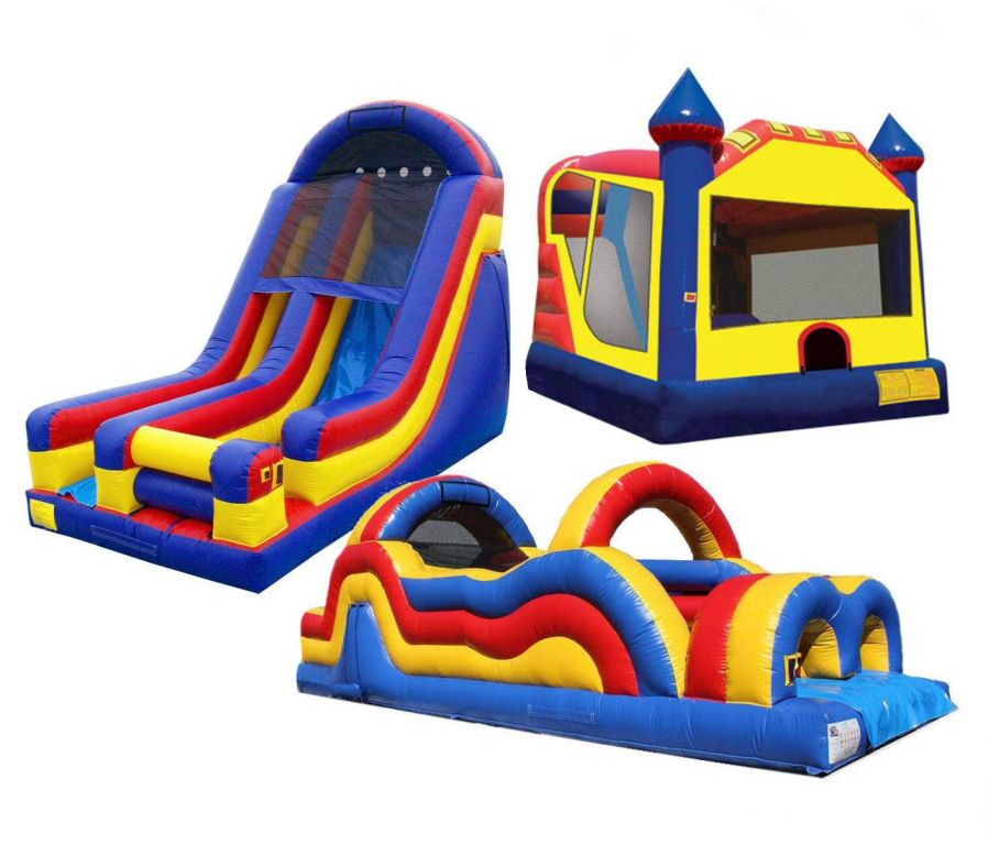 Bouncy Castle With Slide Palmerston North