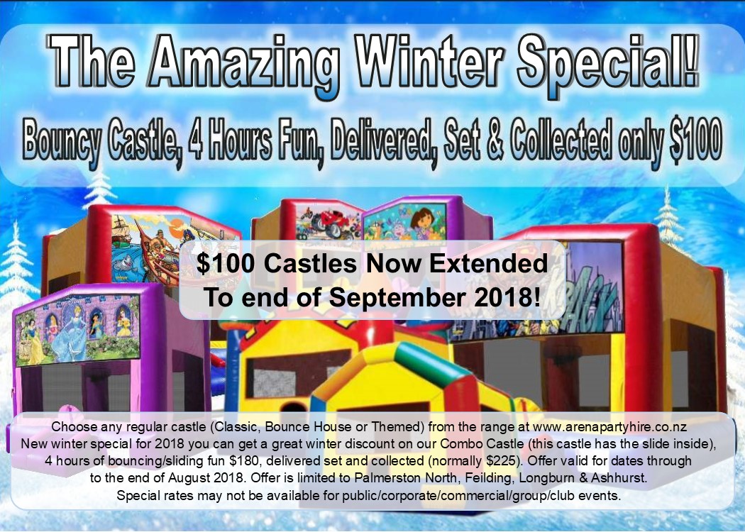 Bouncy Castle Winter Special Palmerston North Bouncy Castle Winter Special Palmerston North